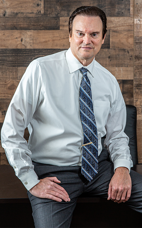 Executive headshot - man in white shirt