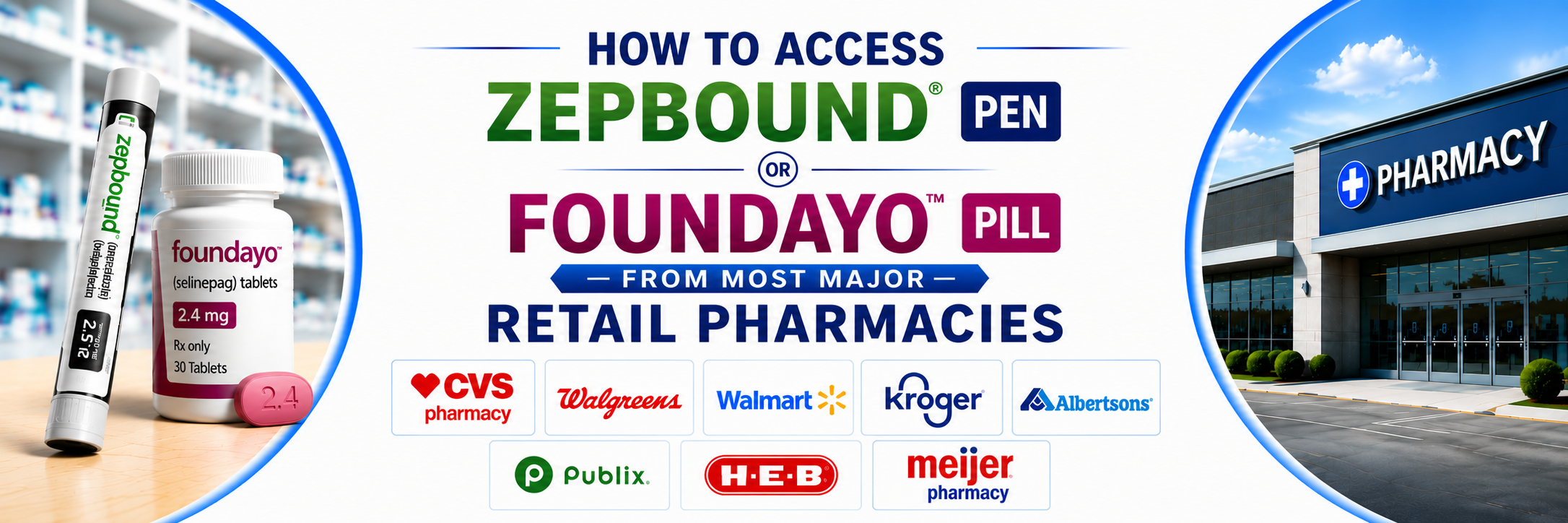 How to Access Zepbound Pen or Foundayo Pill from Major Retail Pharmacies