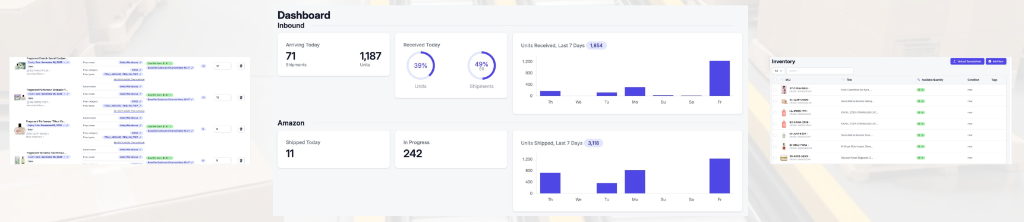 Real-time inventory dashboard