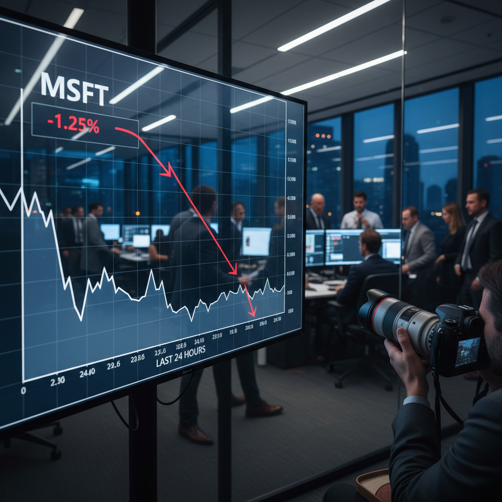 Microsoft Corporation (MSFT) Stock Declines 1.25% Amid Market Volatility