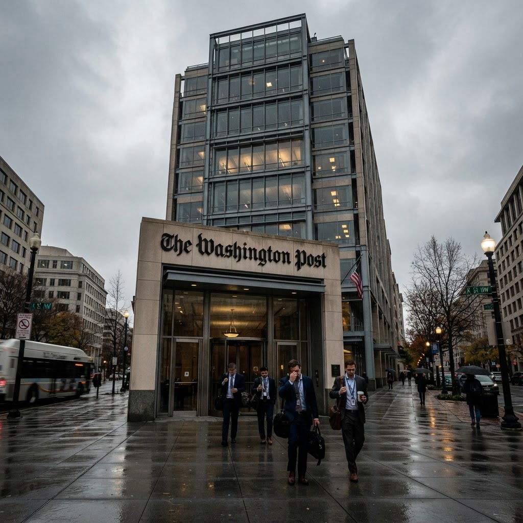 Washington Post Faces Internal Turmoil as Dramatic Staffing Cuts Shake Newsroom