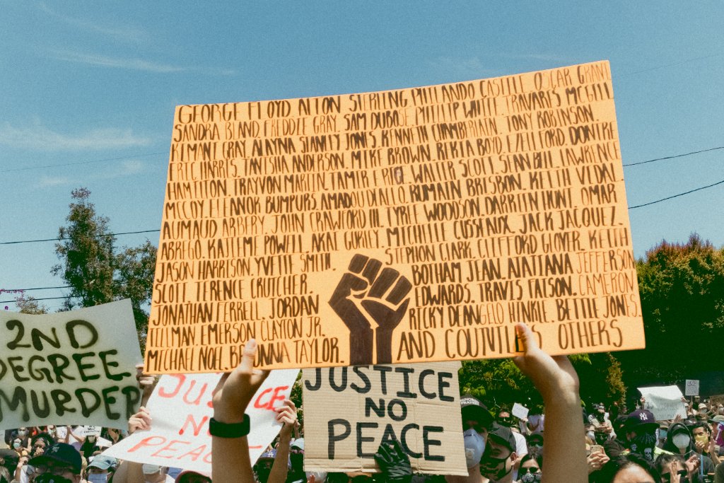 Names Sign Justice No Peace I