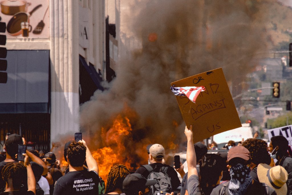 Stand Against Us Sign