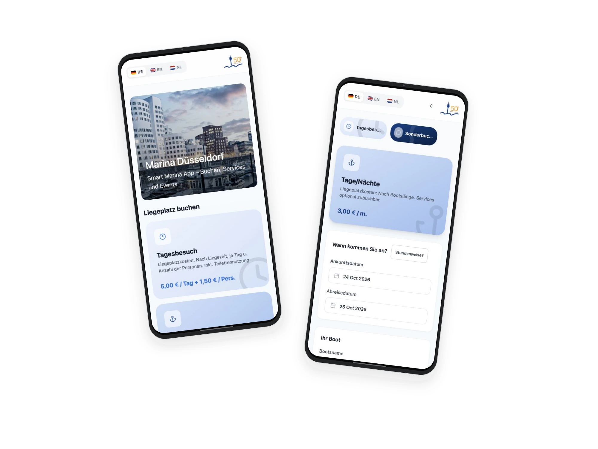Marina Düsseldorf Booking