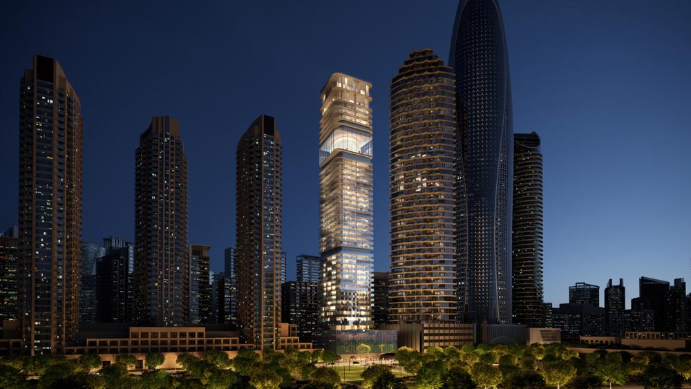 Inaura Downtown Dubai architecture by MVRDV
