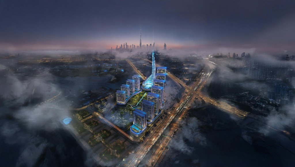 Mercedes-Benz Places Binghatti City towers — Nad Al Sheba, Dubai