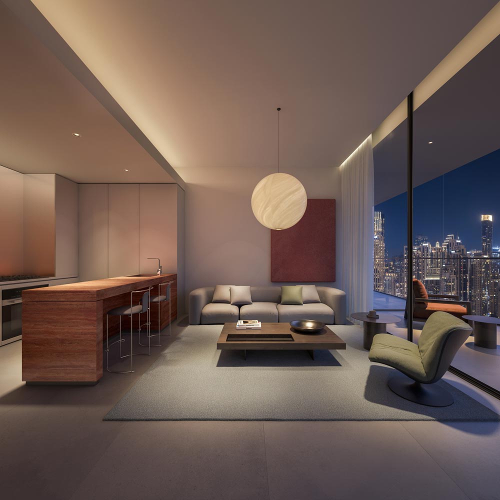 1-3 Bedroom Lumen Series Residence at Inaura