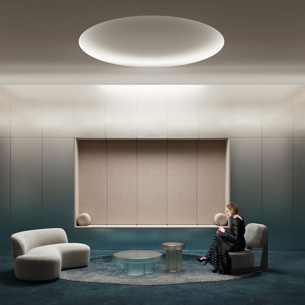 Inaura Hotel lobby and branded residence foyer