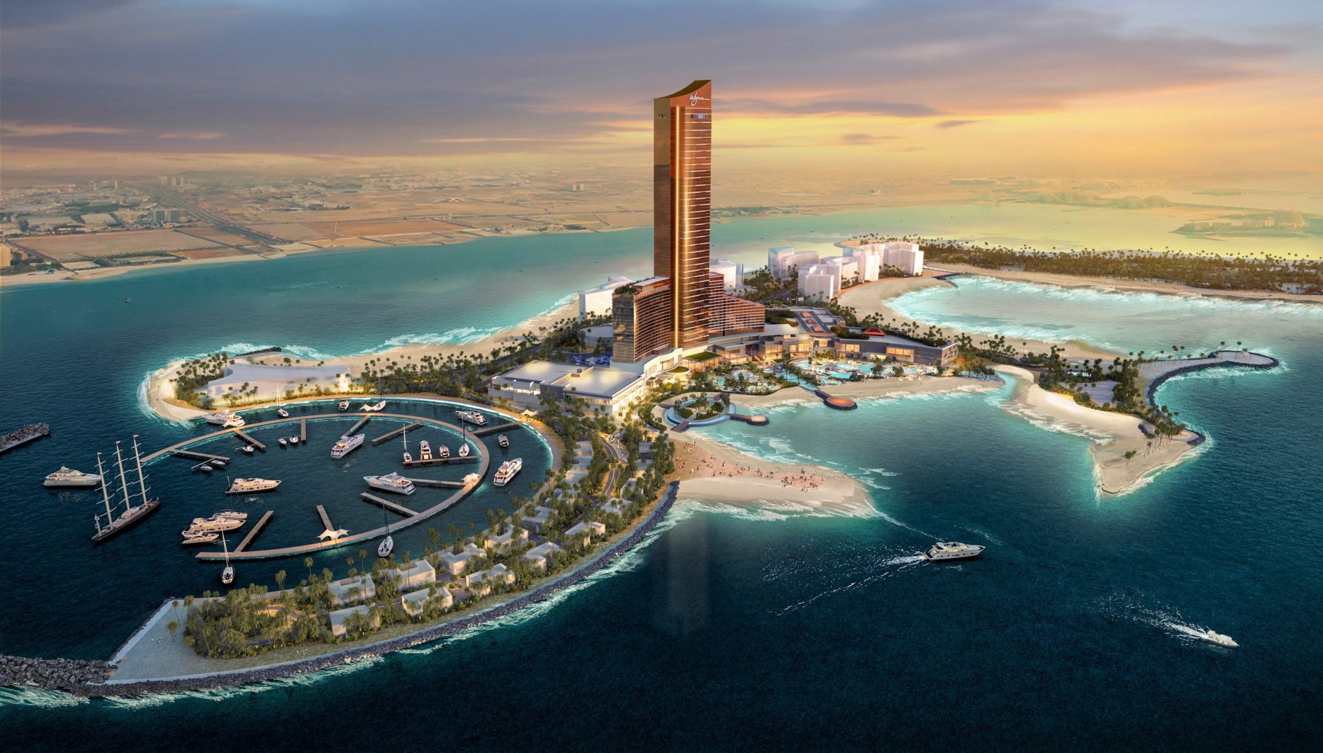 Wynn Al Marjan Island — the first integrated casino resort in the UAE