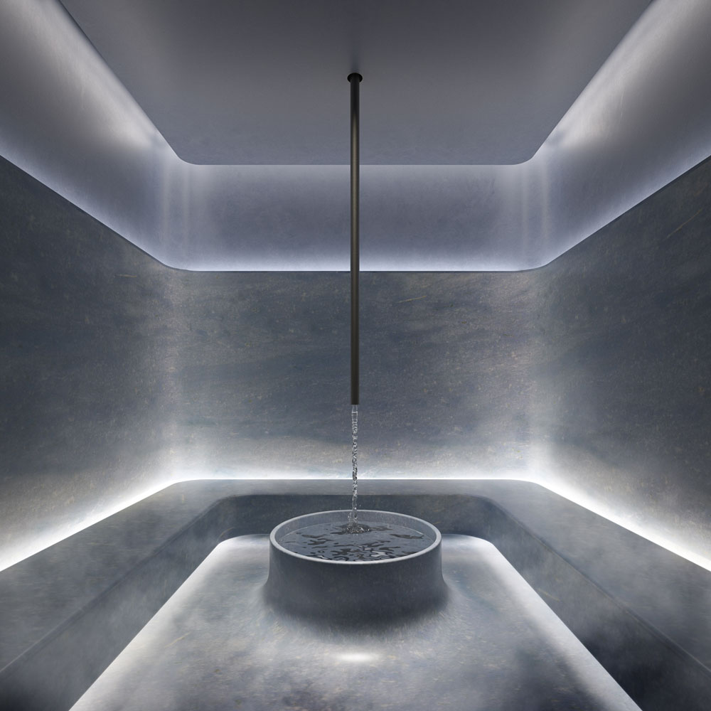 Steam Room at Inaura Downtown Dubai