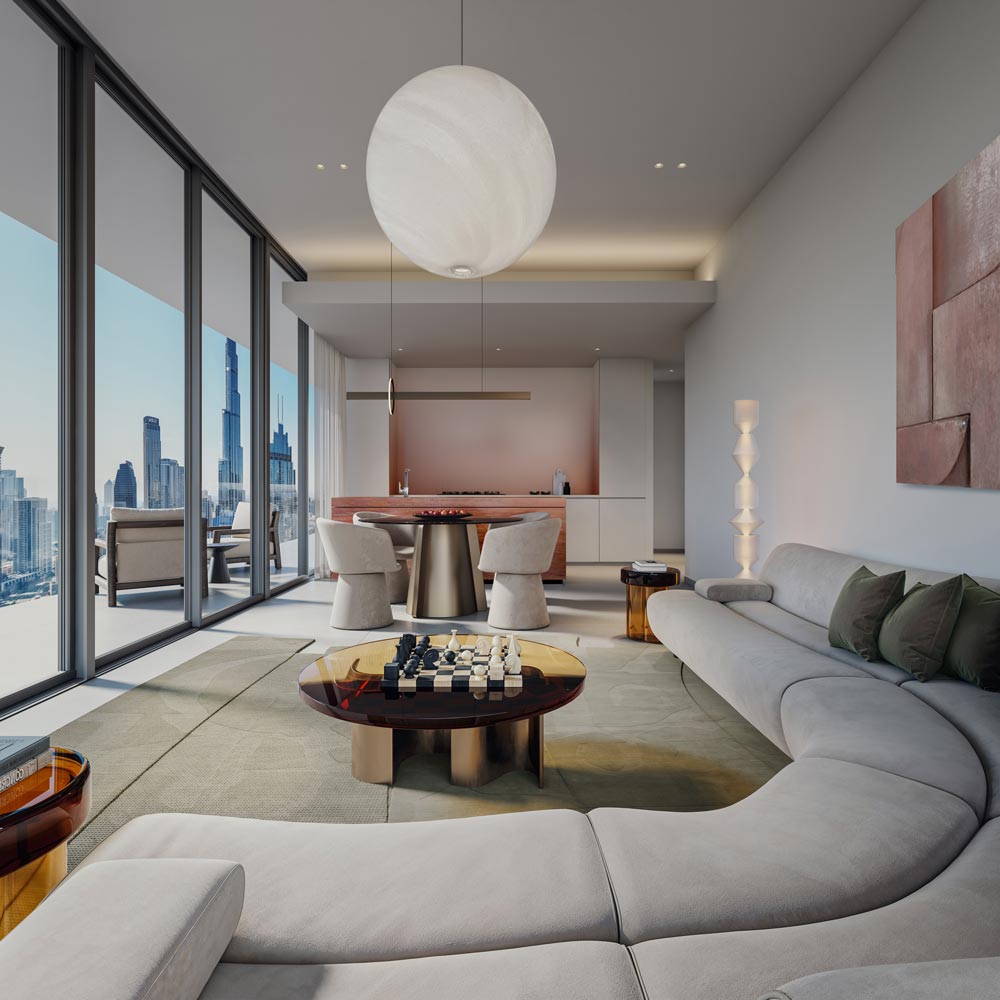 2 Bedroom Lumen Series Residence at Inaura
