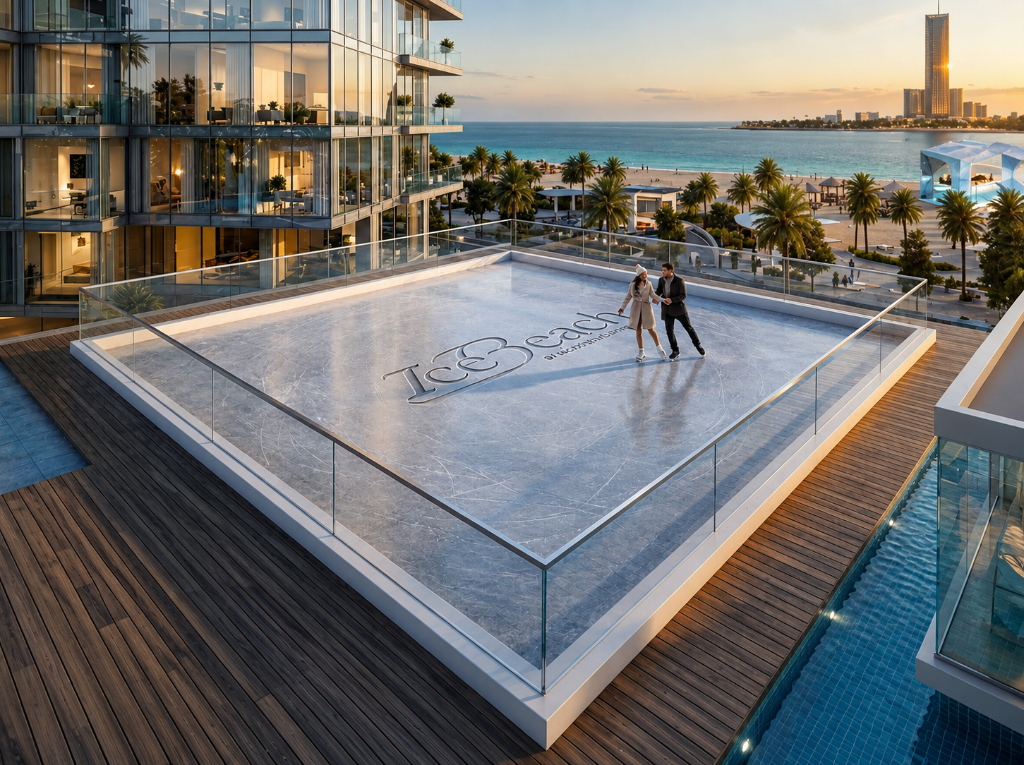 Sky Ice Rink — ICE BEACH