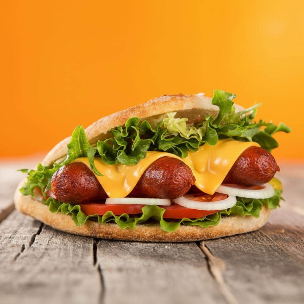 Sandwich American Merguez