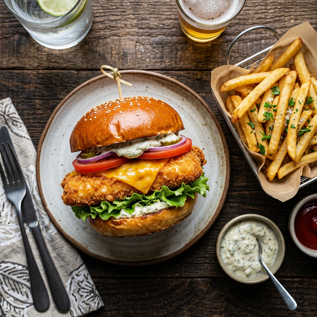 Fish Burger