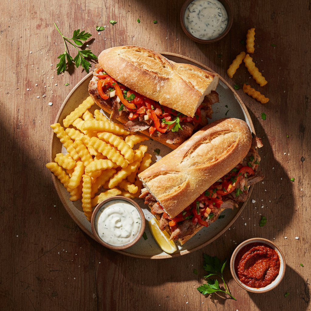 Baguette Kebab