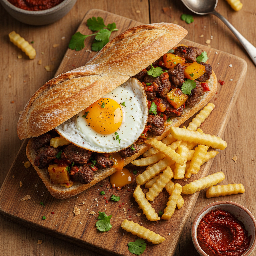 Baguette Kefteji viande
