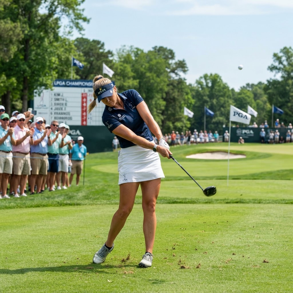 Shannon Tan at the Women's British Open