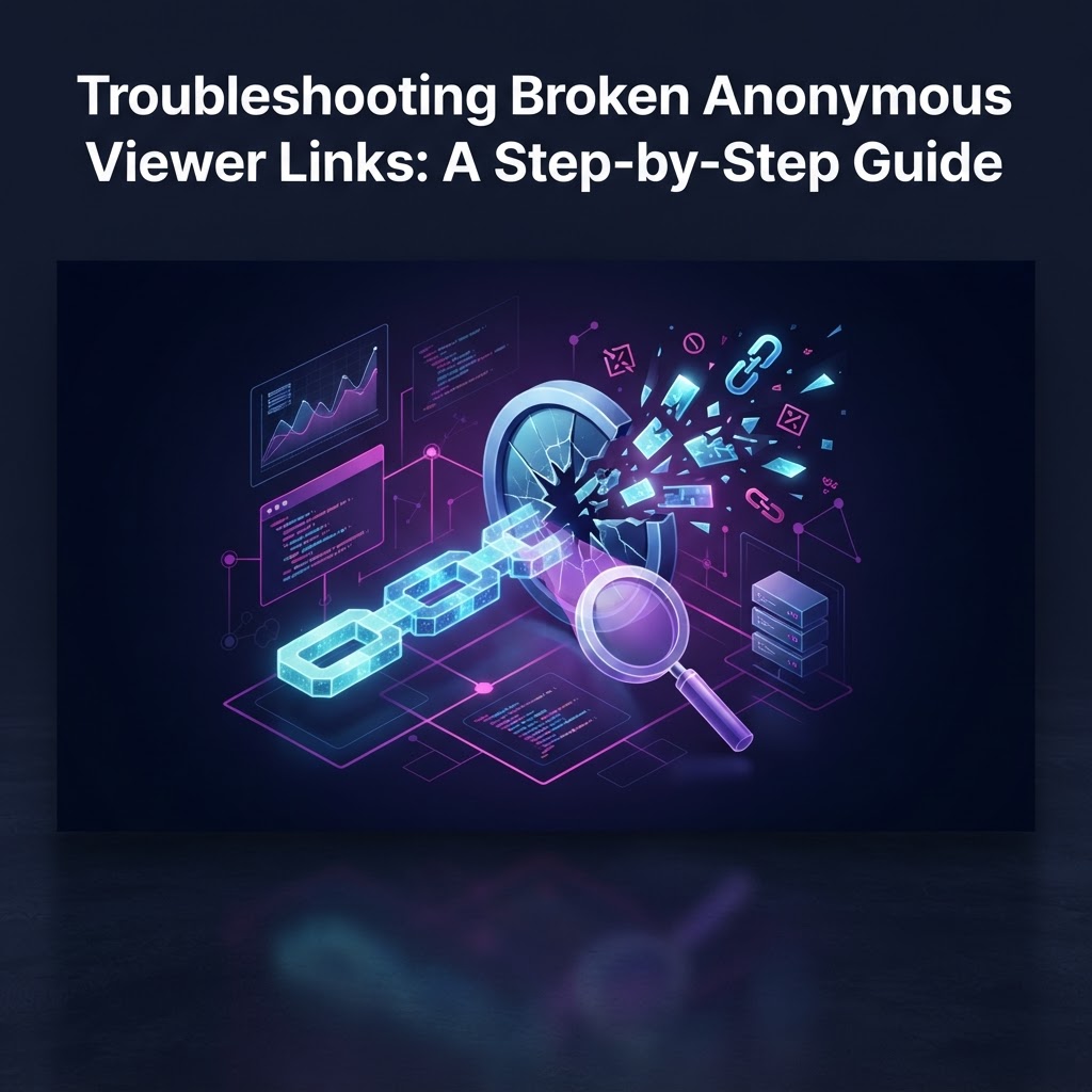 Troubleshooting Broken Anonymous Viewer Links: A Step-by-Step Guide
