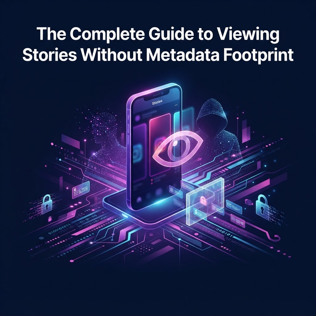 The Complete Guide to Viewing Stories Without Metadata Footprint