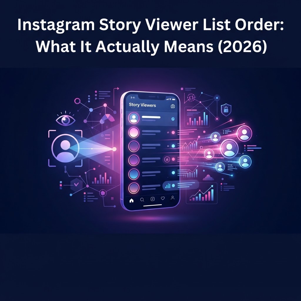 Instagram Story Viewer List Order: What It Actually Means (2026)