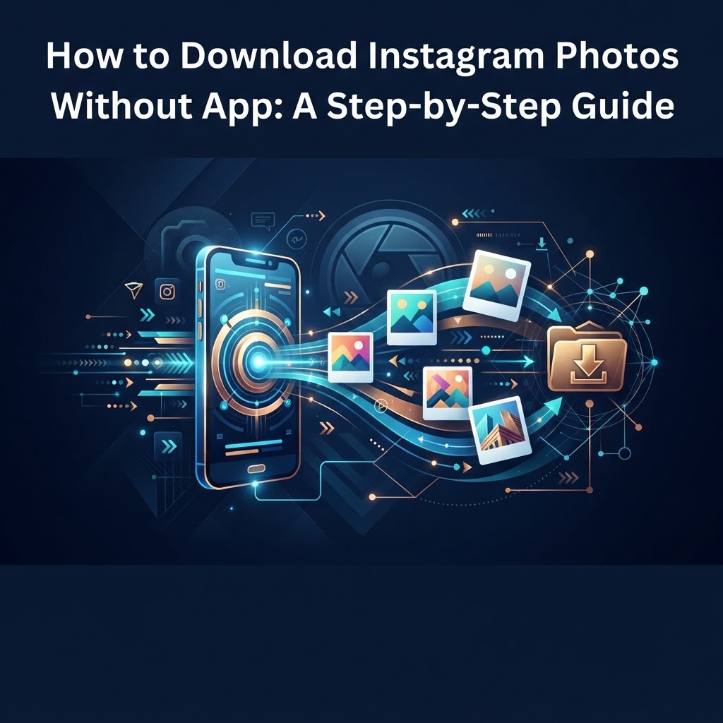 How to Download Instagram Photos Without App: A Step-by-Step Guide