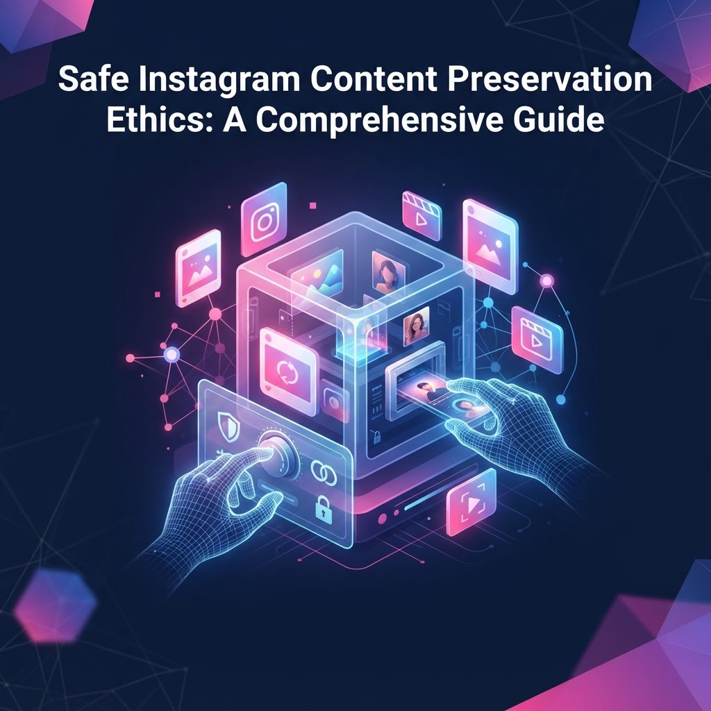 Safe Instagram Content Preservation Ethics: A Comprehensive Guide