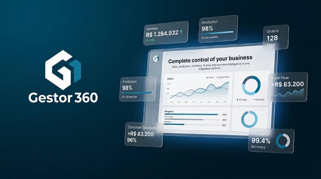 Gestor 360 — controle completo do seu negócio