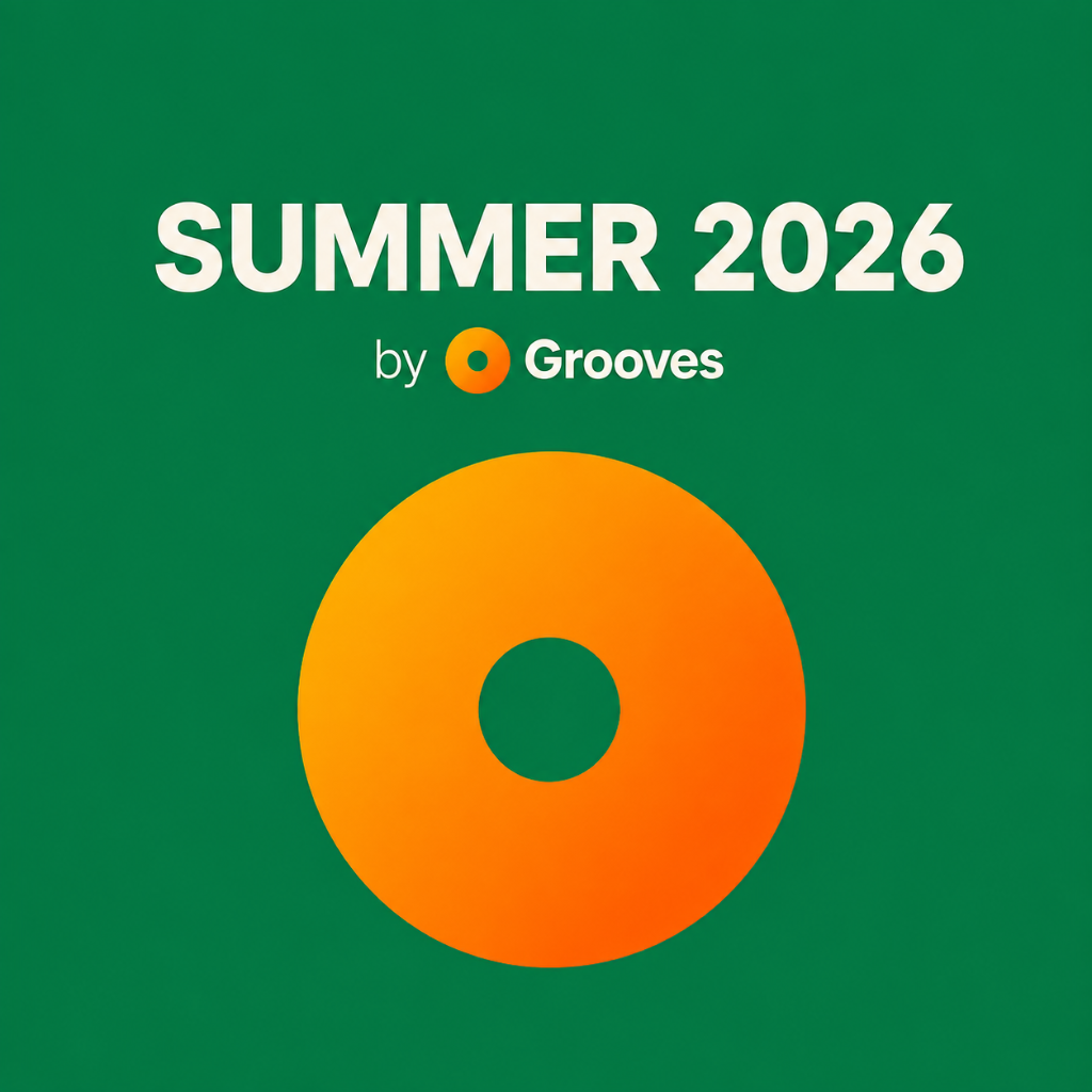 Summer 2026 playlist cover by Grooves