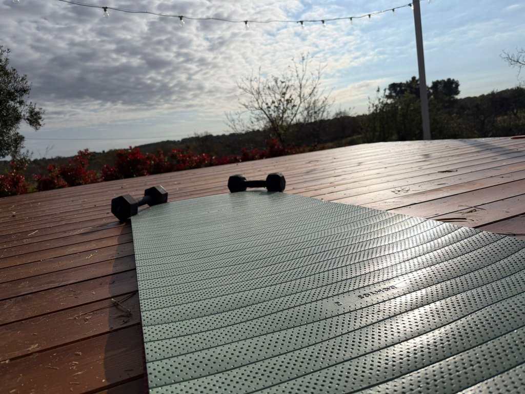 Outdoor Yoga under the Olive Trees 4