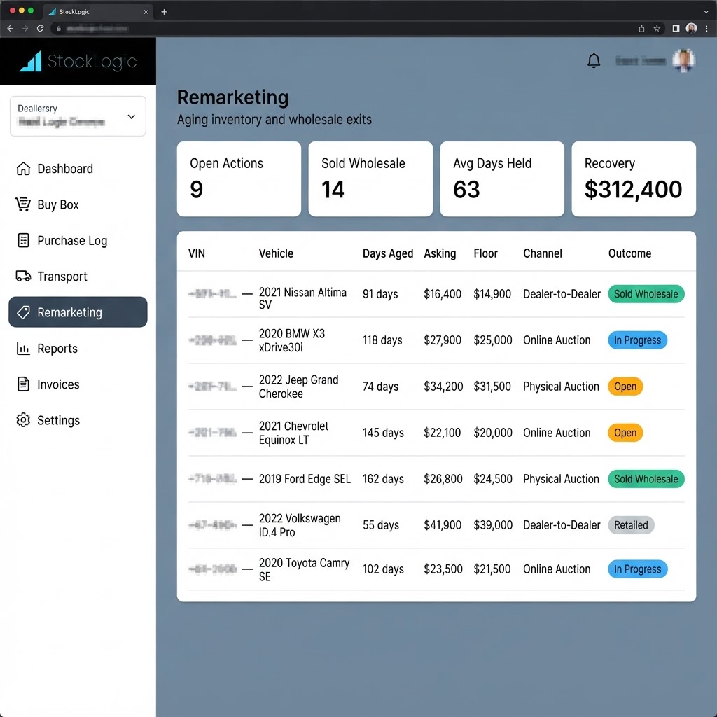 Remarketing view