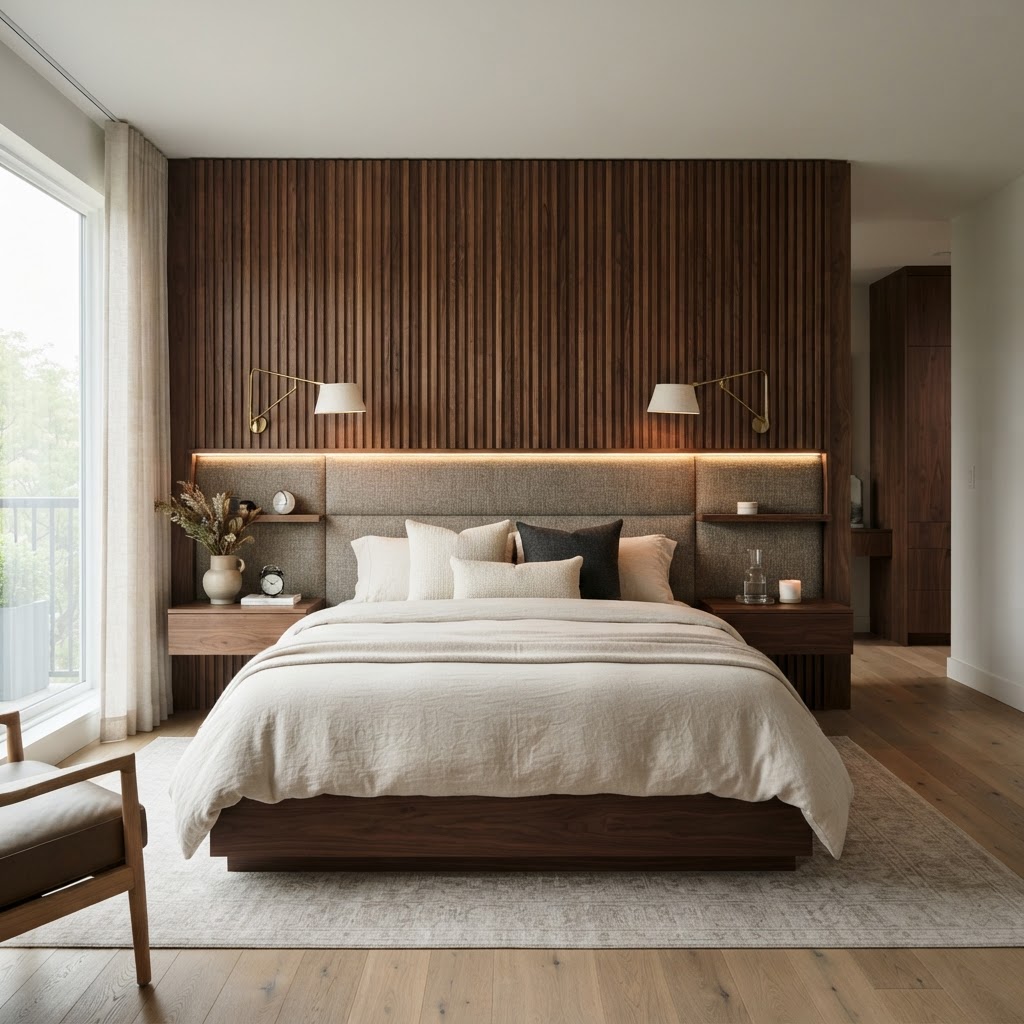 Bedroom millwork inspiration without people
