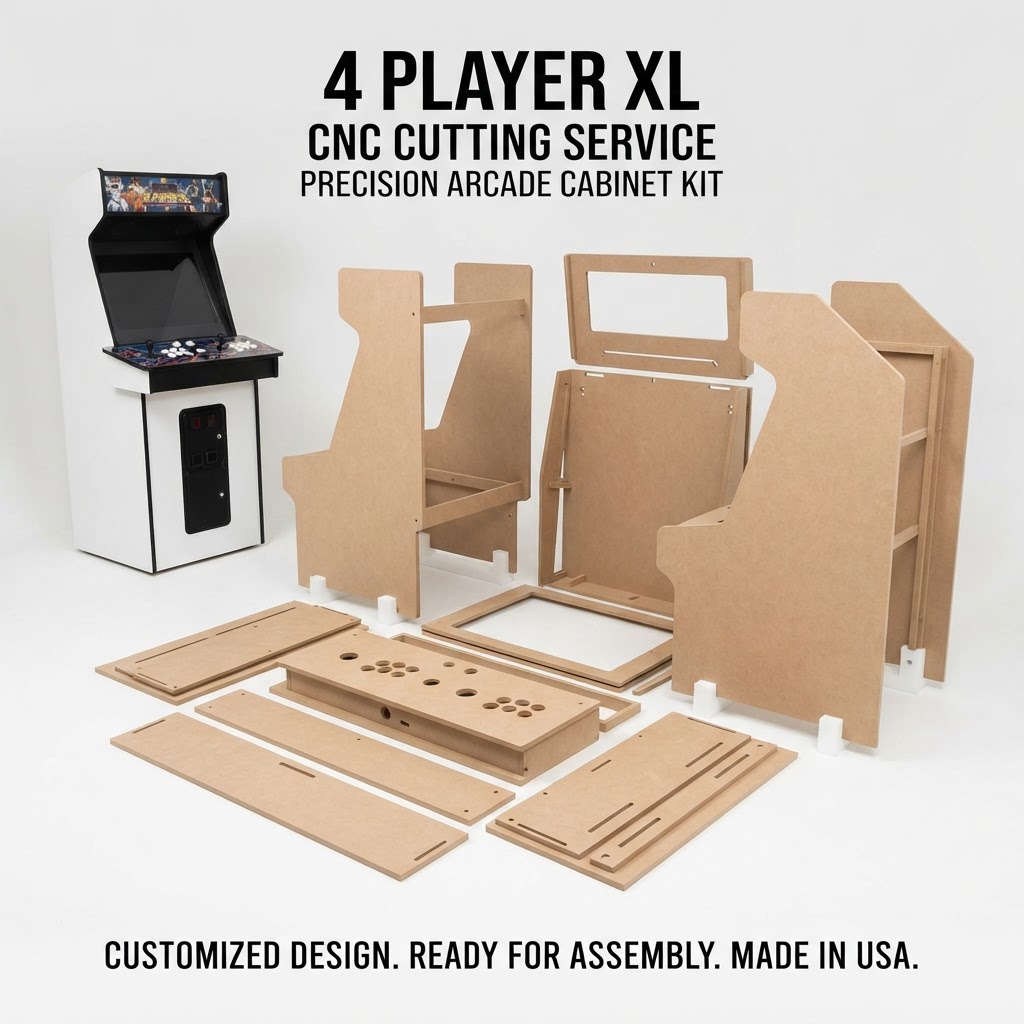 4 Player XL Cutting Service