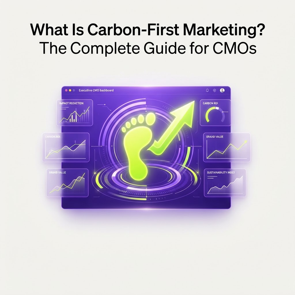 What Is Carbon-First Marketing? The Complete Guide for CMOs