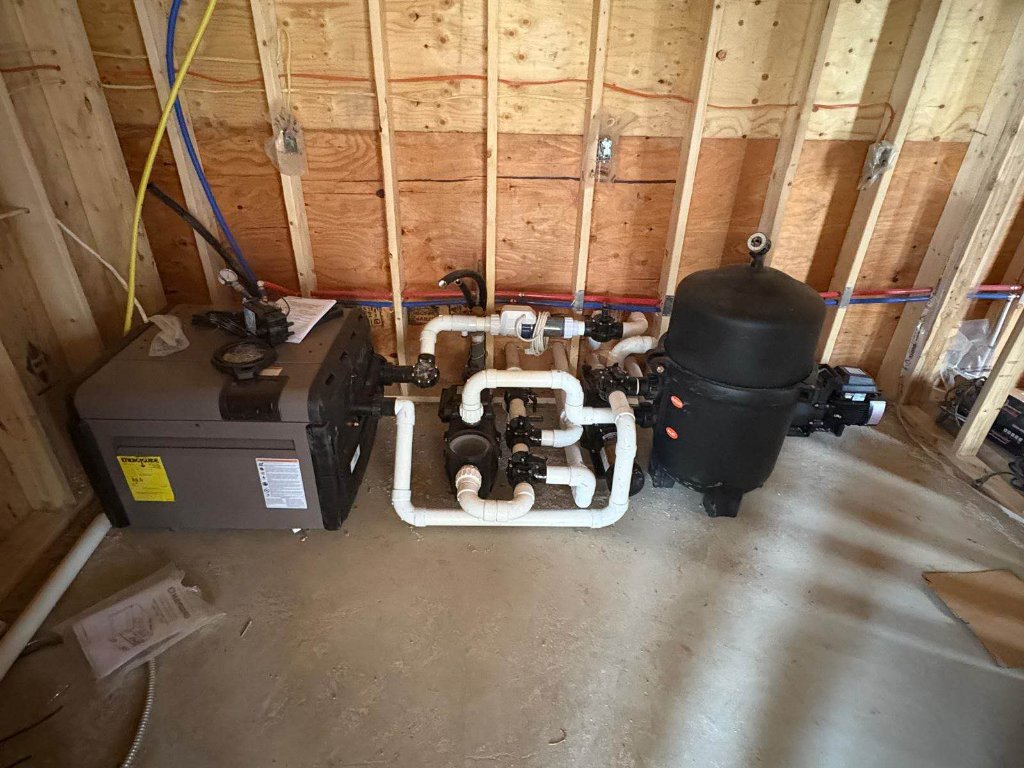 Indoor Equipment Room Build