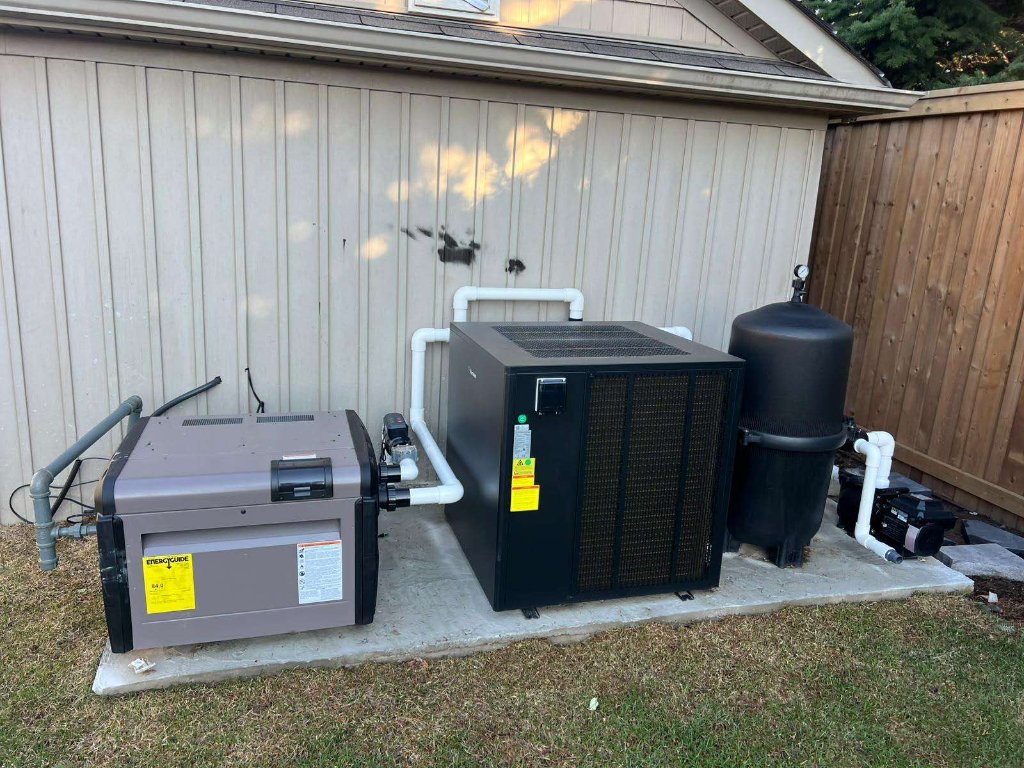 Heat Pump + Gas Heater Combo Pad