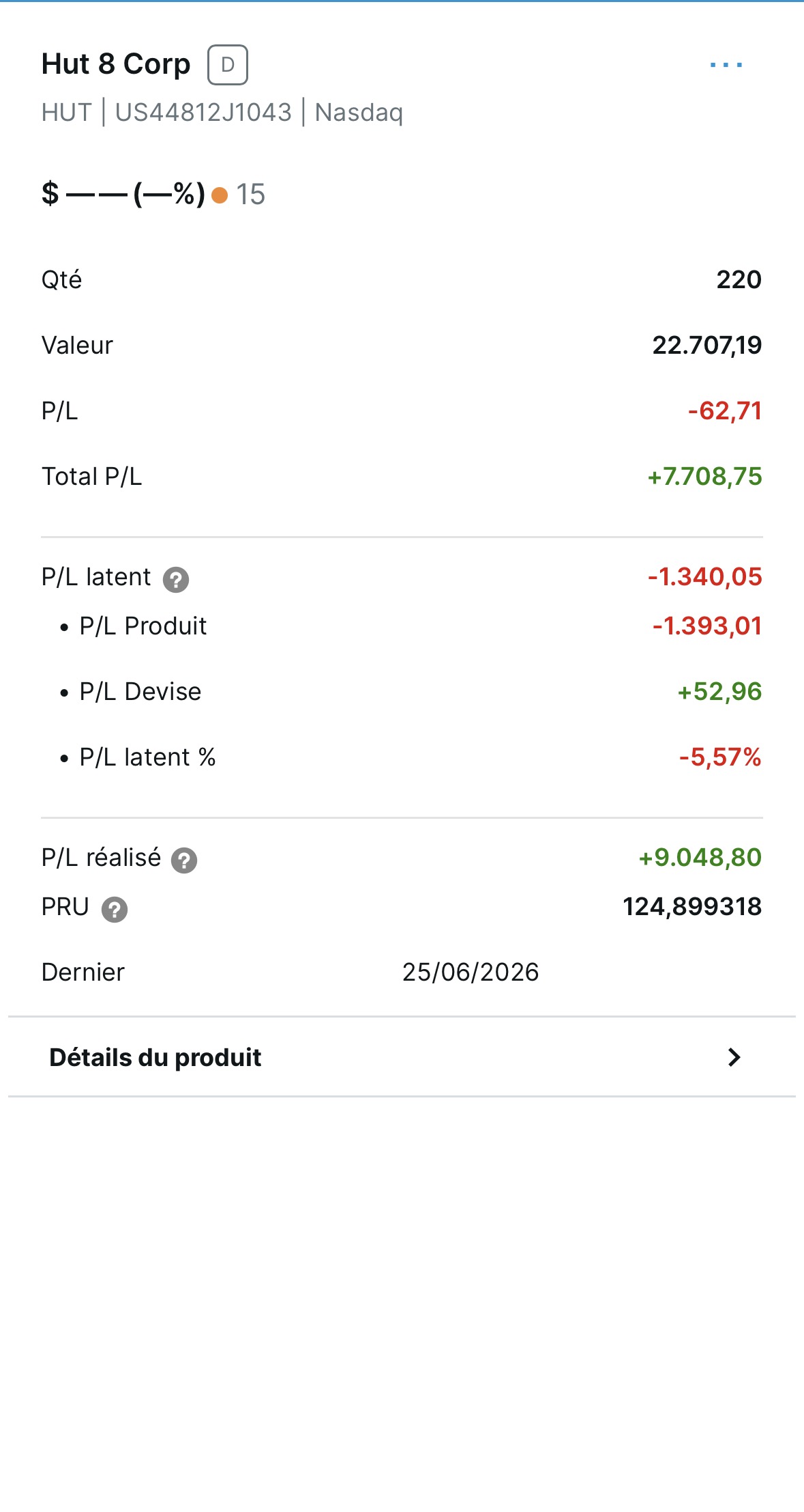 Lam Research +3,22%, Marvell +3,20%, Red Cat Holdings
