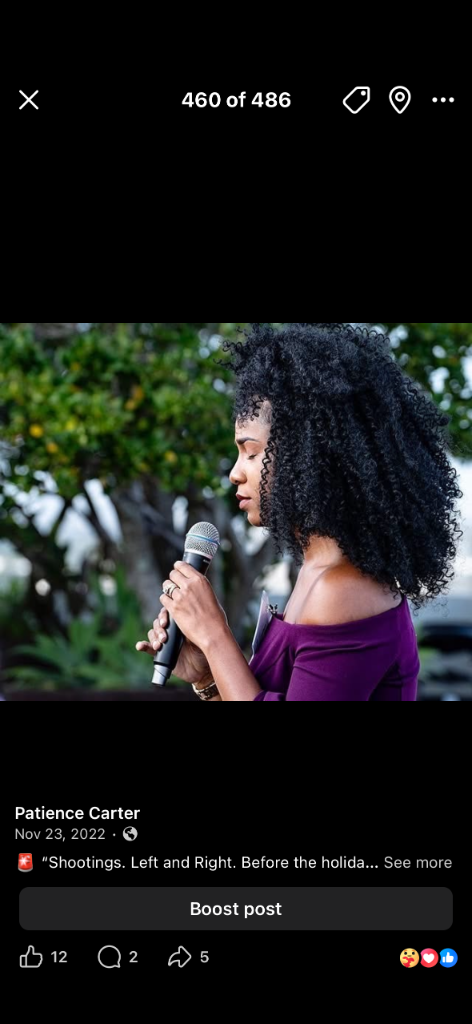 Speaking with microphone