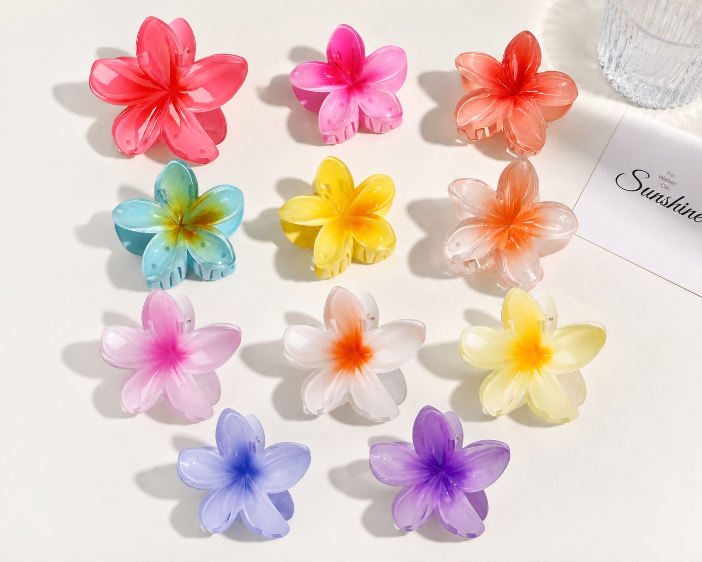 Flower Claw Clips collection