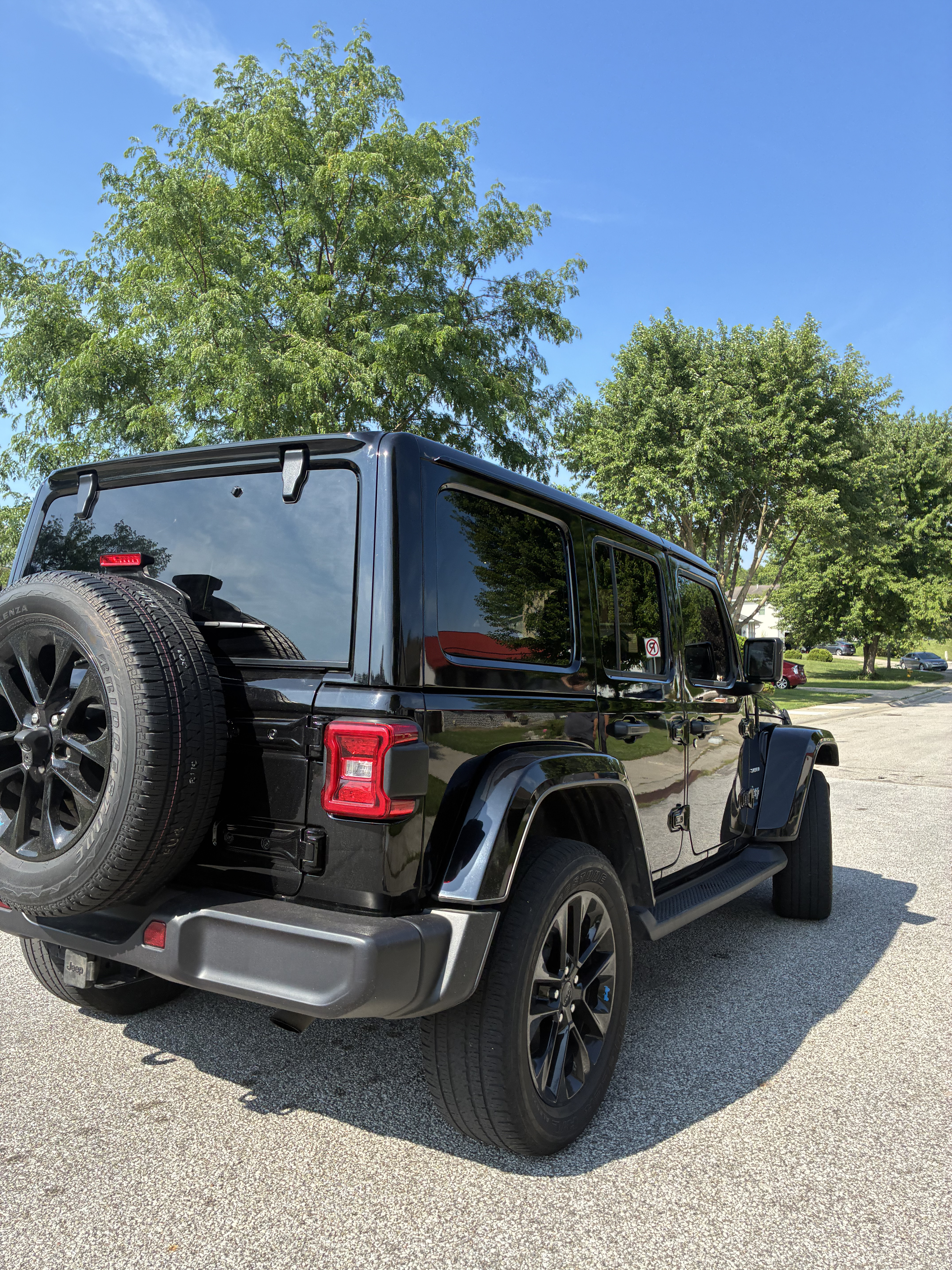 Jeep Wrangler – Rear View