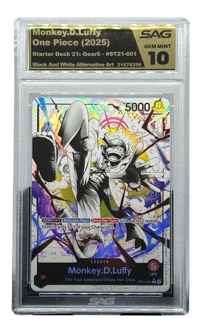 Carta One Piece certificada SAG
