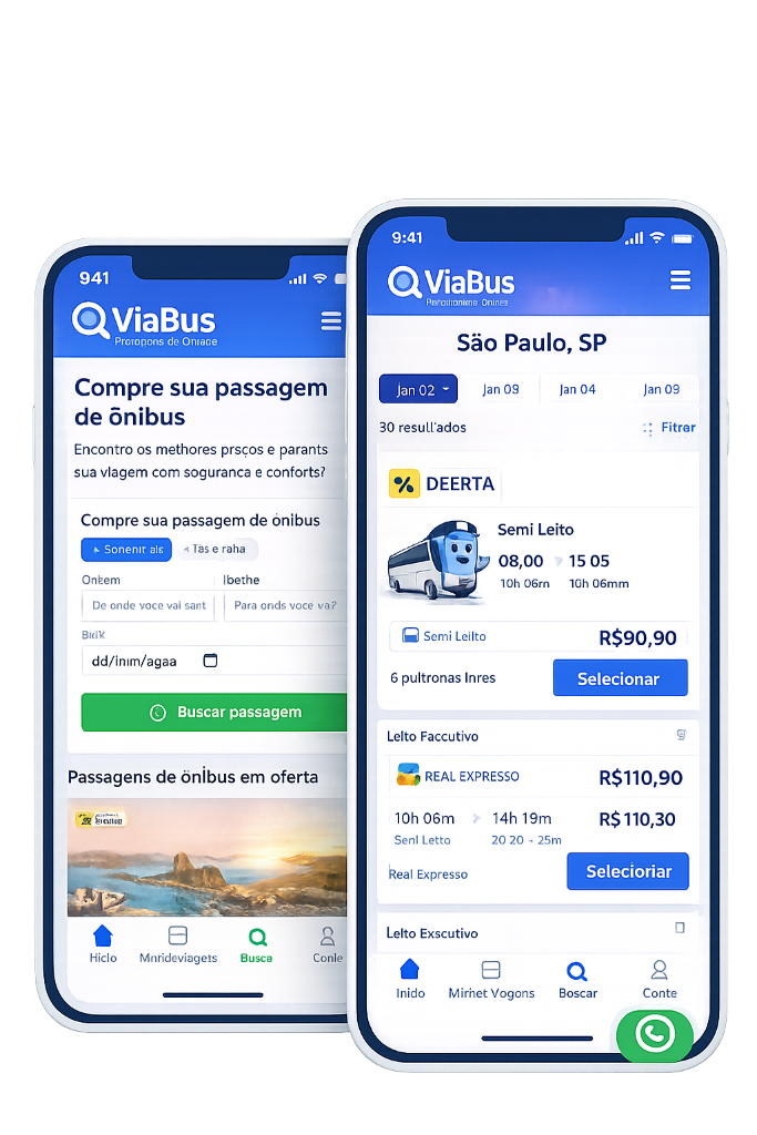 VaiQHora - Compre sua passagem