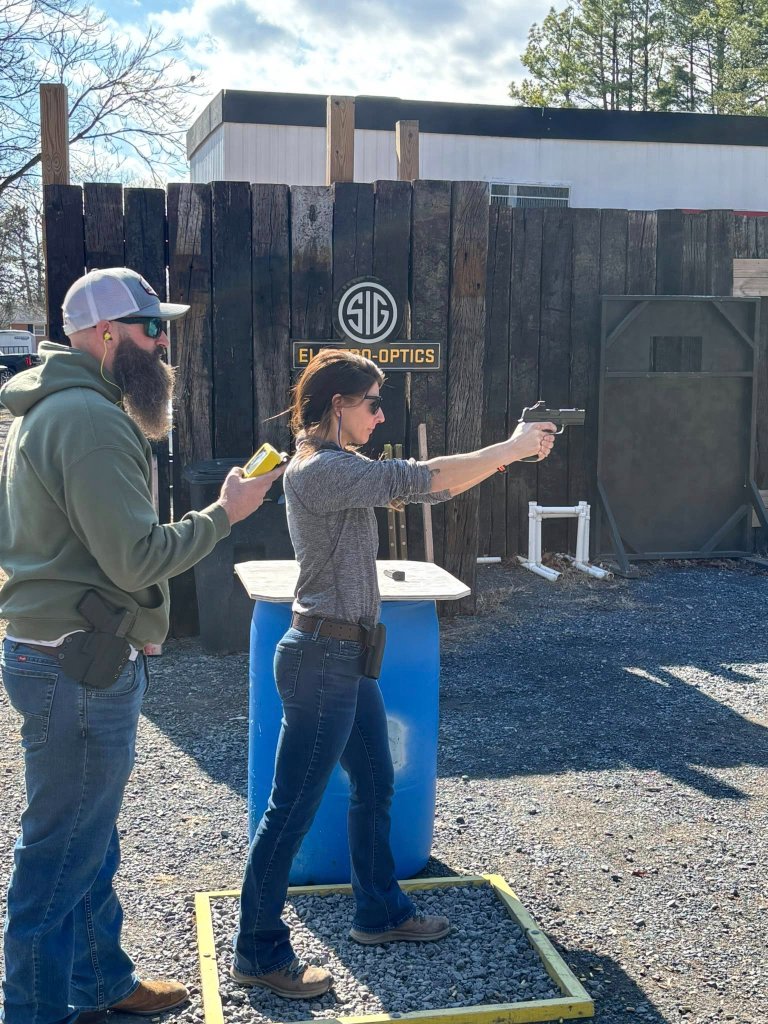 Pistol Training Session