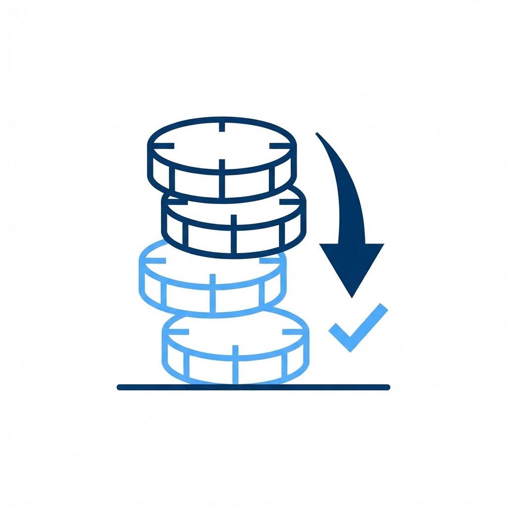 Cost reduction for your clients