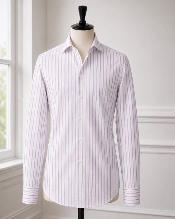 Purple Stripe Shirt