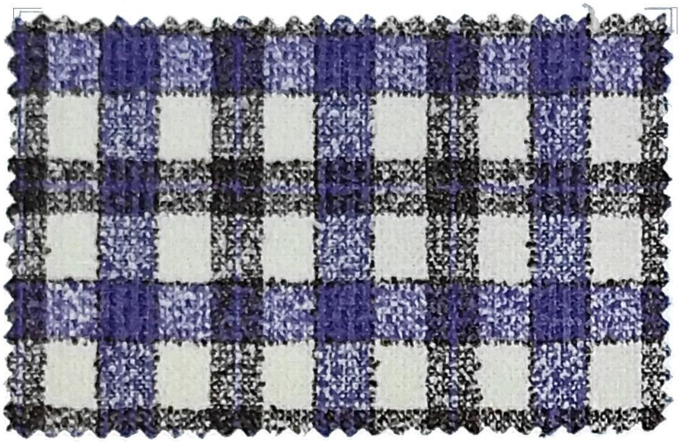 Marzoni Purple / White / Brown 53% Cotton / 16% Wool / 13% Linen Plaid Suit