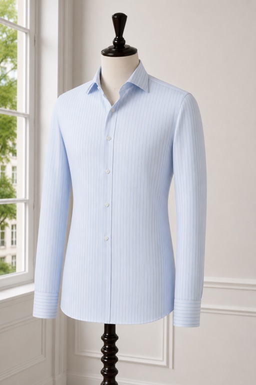 Blue Pinstripe Shirt II