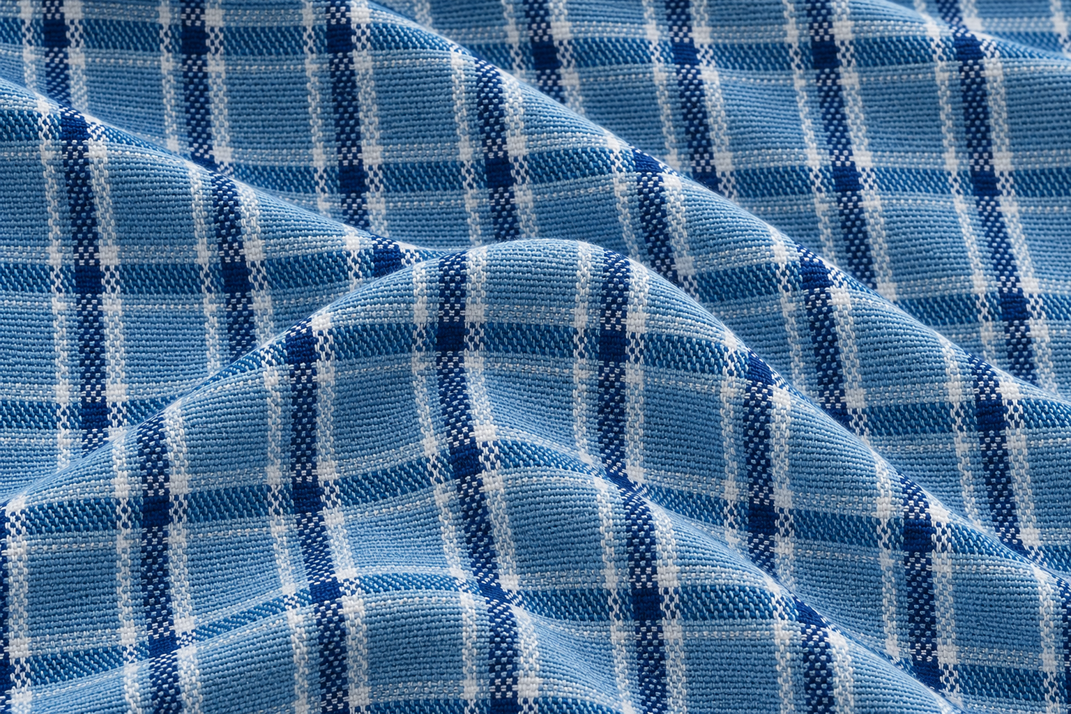 Blue Windowpane Shirt V