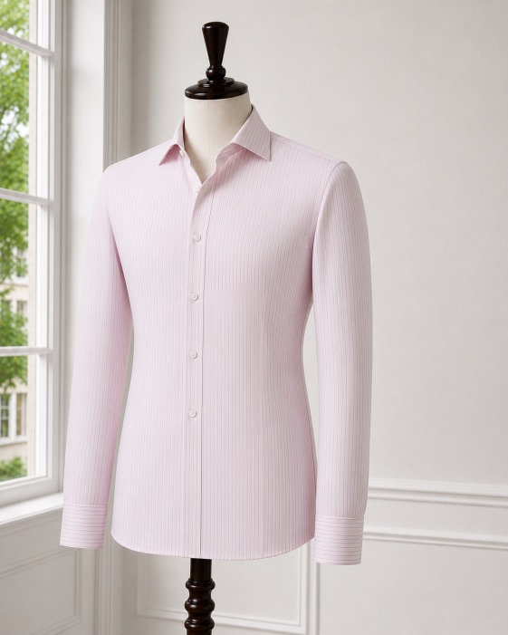 Pink Pinstripe Shirt III