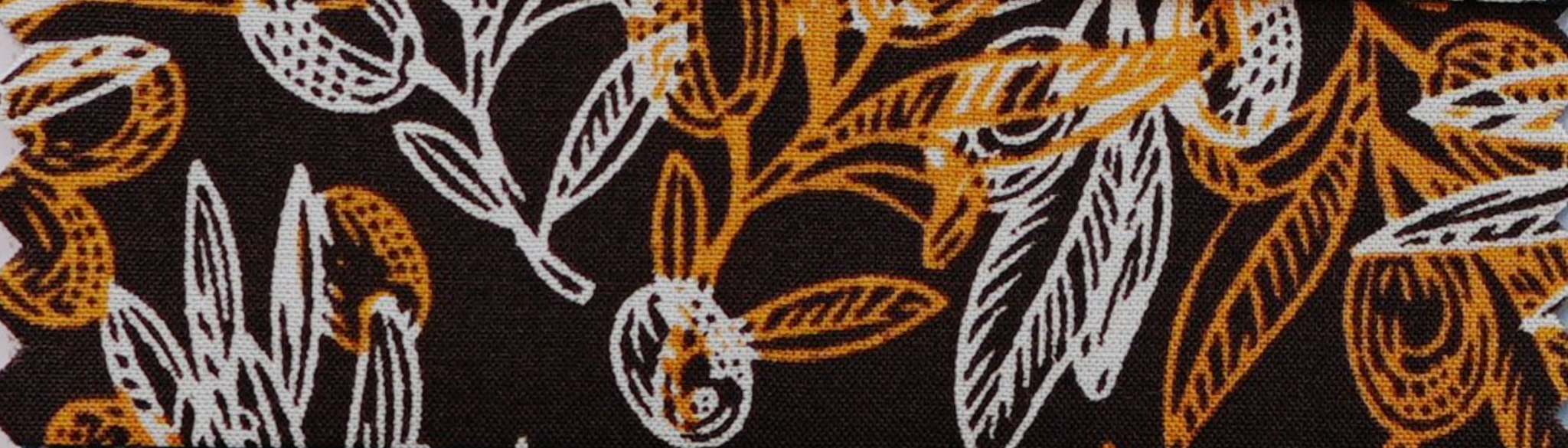 Brown Botanical Print Shirt