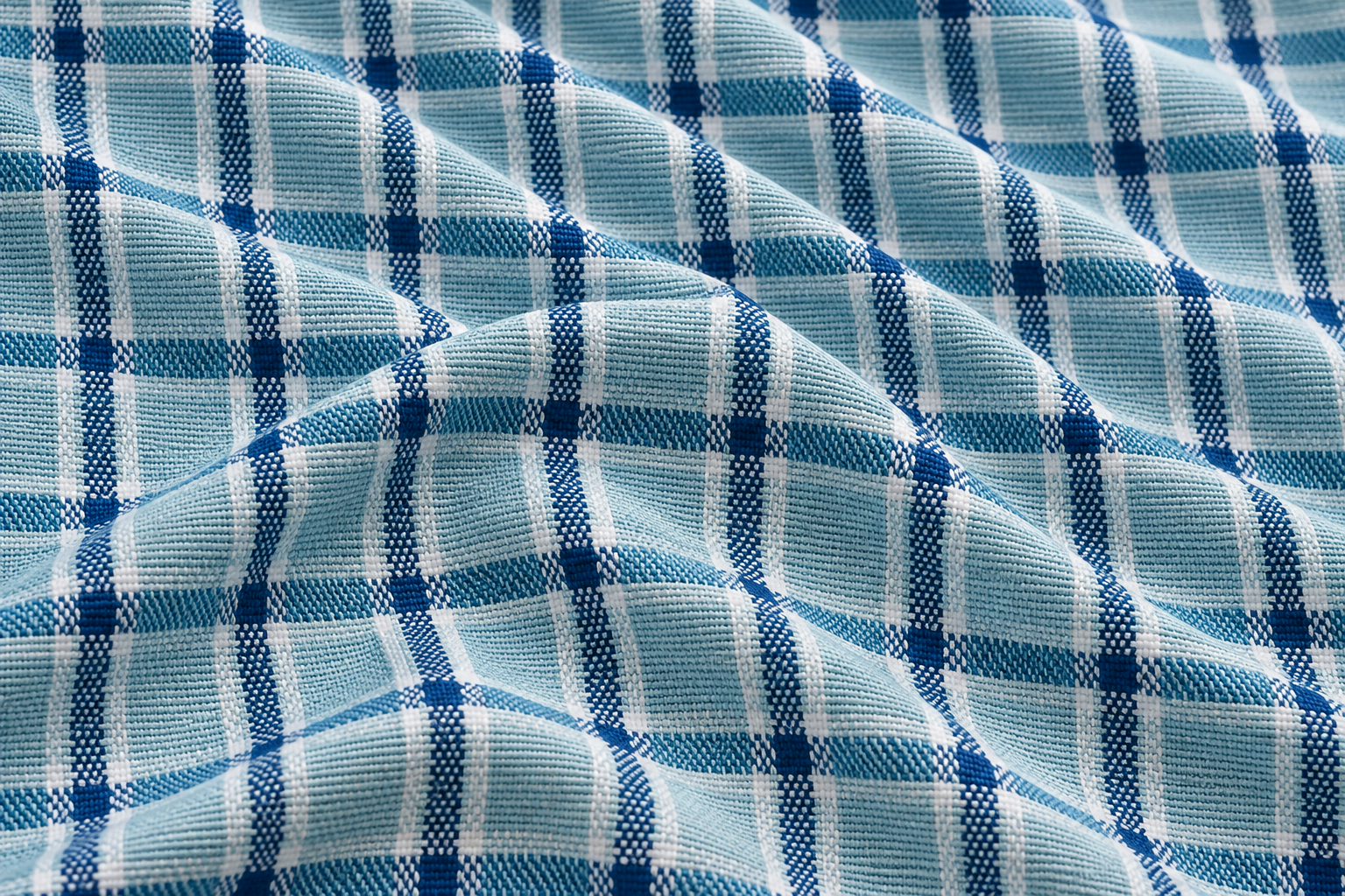 Blue Windowpane Shirt IV